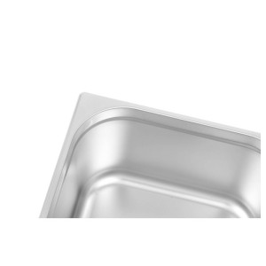 Bac Gastro GN 2/3 Inox - Diepte 150 mm - 13 L - Dynasteel