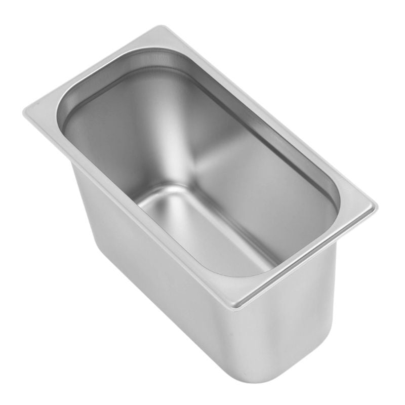 Gastro GN 1/3 Stainless Steel Tray 200 mm - 7.5 L | Dynasteel