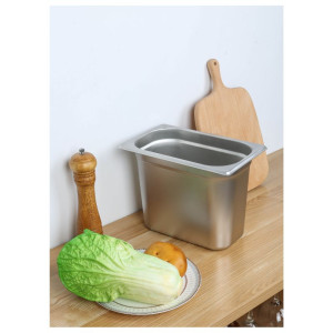 Bac Gastro GN 1/3 Edelstahl 200 mm - 7,5 L | Dynasteel