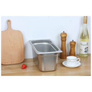 Bak Gastronorm GN 1/3 - 5,7 L - H 150 mm - Dynasteel