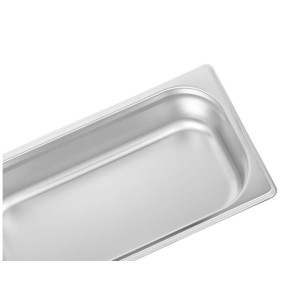 Bac Gastronorme GN 1/3 - 2,5 L - P 65 mm - Dynasteel