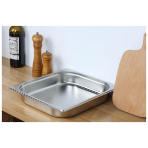 Bac Gastro GN 2/3 Inox - Diepte 65 mm - 5,5 L - Dynasteel