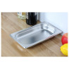 Bac Gastro GN 1/3 Inox - Diepte 40 mm - 1,45 L - Dynasteel