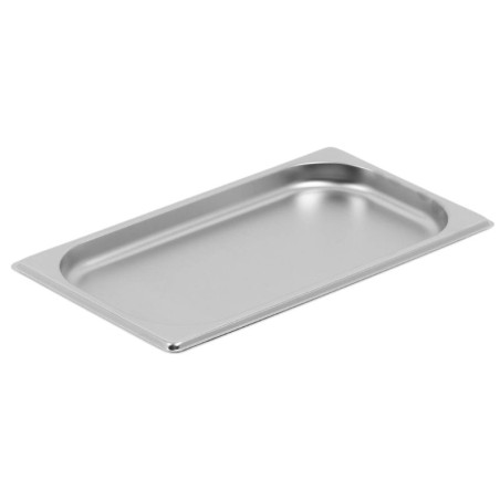 Bac Gastro GN 1/3 Inox - Diepte 20 mm - 0,6 L - Dynasteel