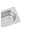 Bac Gastro GN 1/9 Inox - Diepte 65 mm - 0,6 L
