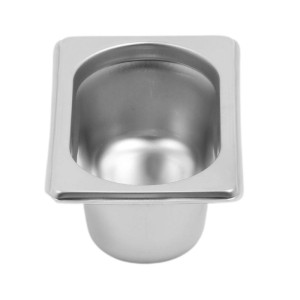 Bac Gastro GN 1/9 Inox - Diepte 65 mm - 0,6 L