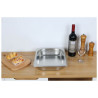 Bac Gastro GN 1/2 Inox - 65 mm - 4 L - Cuisine Pro