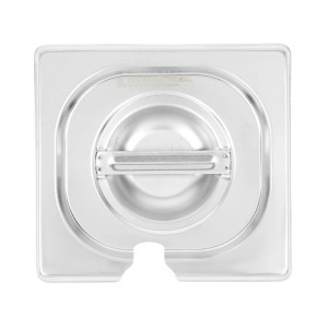 GN 1/6 Deckel aus Edelstahl - Dynasteel