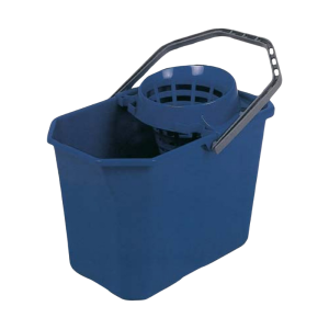 Eimer mit blauem Auswringmechanismus - 15 L | Azurdi - Professionelle Reinigungsausrüstung