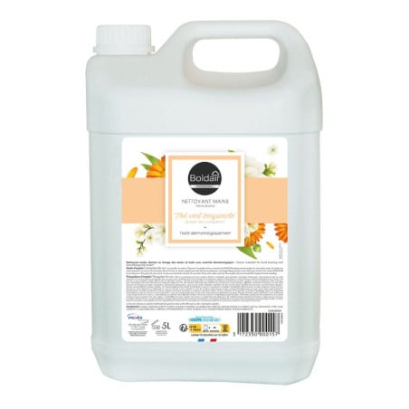 Handreiniger - Groene Thee Bergamot - 5L | BoldairWas uw handen effectief en zacht met onze 5L handreiniger.