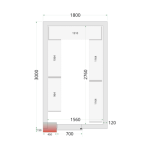 Negatieve koelcel TEFCOLD - Efficiënte & economische opslag