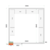 Positive Cold Room TEFCOLD - 3000 x 3000: Performance and Durability