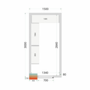 Kit Cold Room Shelving 1500 x 3000 | TEFCOLD