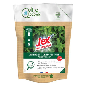 Reinigings- en desinfectiemiddel Ultra Dose 5 L - Munt Eucalyptus | Jex Professioneel