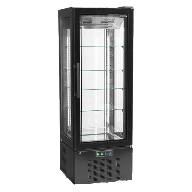 Koelvitrine voor banketbakkerij met glazen deur - 248 L TEFCOLD: Bewaring en presentatie van uw verse producten