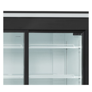 Canopy Refrigerated Display 2 Glass Doors - Ideal for kitchen professionals - TEFCOLD