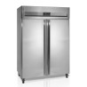 Negative Stainless Steel Refrigerated Cabinet - 2 Solid Doors - 900 L TEFCOLD RK1010: Optimal storage for professionals