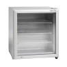 Witte Table Top Vriezer 1 Glazen Deur - 88 L Tefcold: prestaties en professionele functies.