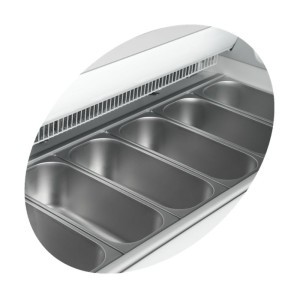 Open Ice Freezer with Glass Breath Guard - 357L | Brand TEFCOLD