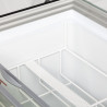 Gefriertruhe mit gebogenem Glas - 255 L TEFCOLD: Qualität und Funktionalität