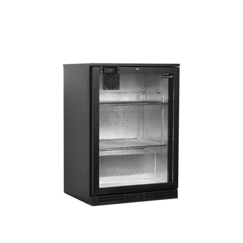 Achterbar Koelkast Glazen Deur - 115 L TEFCOLD: Optimale bewaring en elegant ontwerp