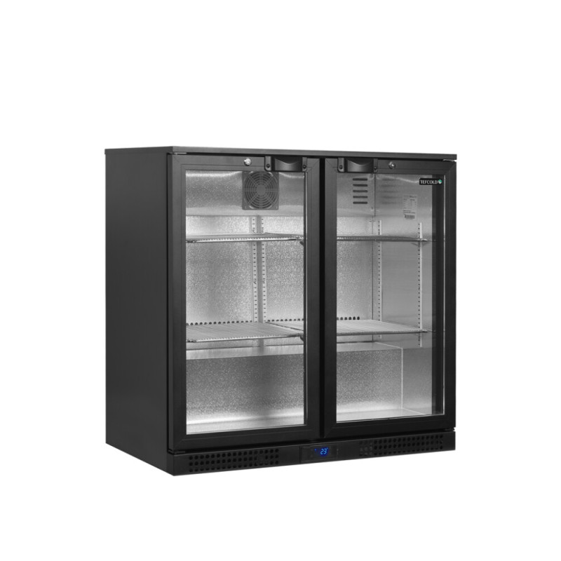 Glasfront-Kühlschrank - 182 L | TEFCOLD - Lagerung und Konservierung für Gastronomieprofis