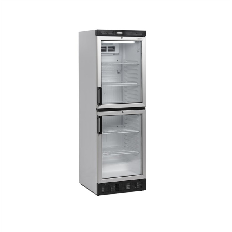 TEFCOLD Double Glass Door Beverage Refrigerator - Capacity 347 L