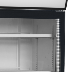 TEFCOLD Beverage Refrigerated Cabinet: Elegant Design, 524L, Glass Doors