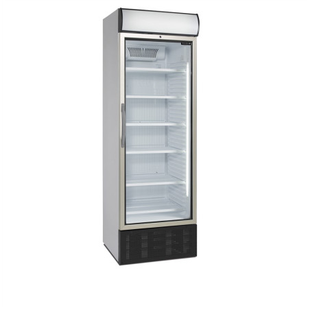 Armoire Réfrigérée TEFCOLD à Porte Vitrée - 374 L de Boissons