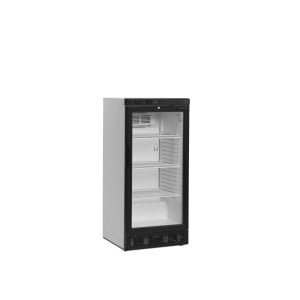 TEFCOLD 190 L White Glass Door Beverage Refrigerator