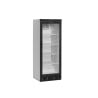 Kühlschrank TEFCOLD 1 Glastür Weiß - 260 L, LED-Beleuchtung & Reversible Tür