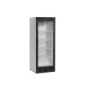 TEFCOLD Koelkastkast 1 Glazen Deur Wit - 260 L, LED-verlichting & Omkeerbare Deur