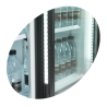 Refrigerated Beverage Cabinet 3 Glass Doors - 825 L TEFCOLD FS1600H: Store your drinks with efficiency and style.