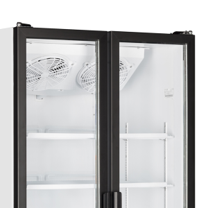 Armoire Koelkast Dranken 535L 2 Glazen Deuren TEFCOLD