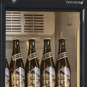 Refrigerated Beverage Cabinet 114 L TEFCOLD White - Present your drinks with style