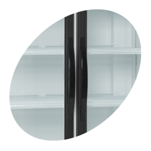 Positive Refrigerated Cabinet 2 Glass Doors - TEFCOLD, 710 L: Performance and Elegance