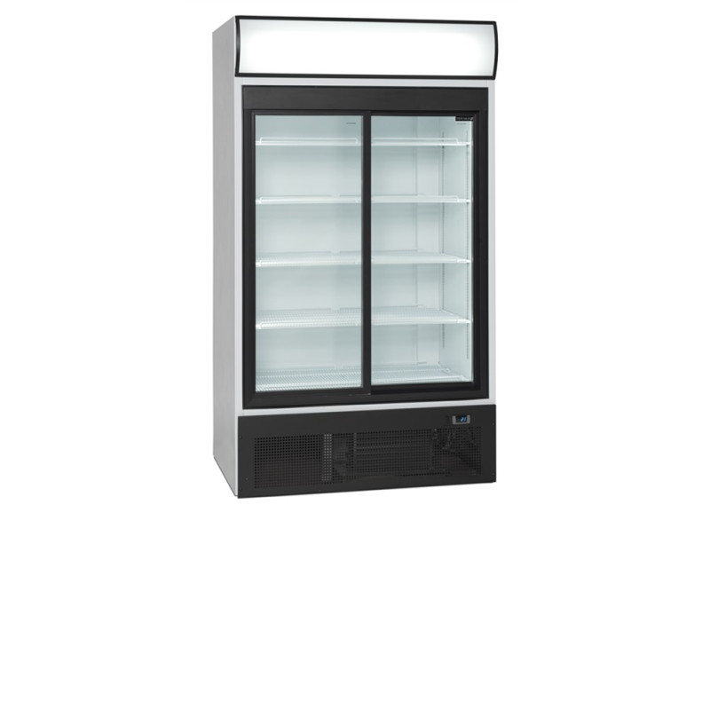 Armoire Réfrigérée Positive TEFCOLD 710L | 2 Portes Vitrées