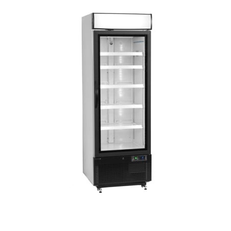 TEFCOLD 412 L White Glass Door Refrigerated Cabinet - Professional Equipment