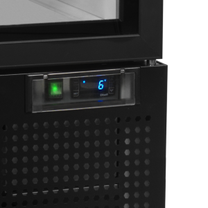 Koelkastkast 1 Deur Glazen Wit TEFCOLD 412 L - Professionele Uitrusting