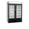 Armoire Koelkast 2 Glazen Deuren Wit - 1079 L TEFCOLD NC5000G