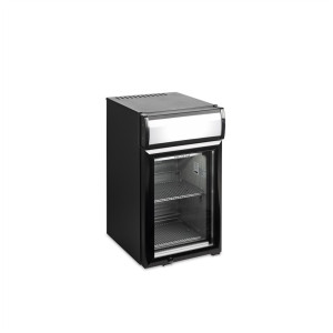 Mini-Kühlschrank mit Glastür TEFCOLD BC25CP - 22 L