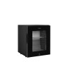 Mini Fridge Bar Glass Door Black 26 L TEFCOLD - Professional Efficient