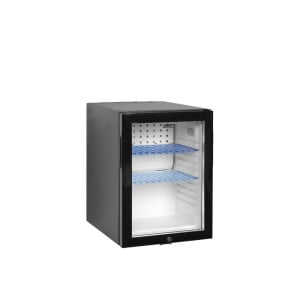 Mini Frigo Bar TEFCOLD Noir 34 L - Porte Vitrée - Compresseur