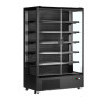 Black Refrigerated Display Case with 2 Doors & 764 L by TEFCOLD