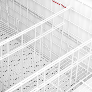 Kühlschrank Gefrierschrank Gebogenes Glasdeckel - Schwarz - 422 L - TEFCOLD