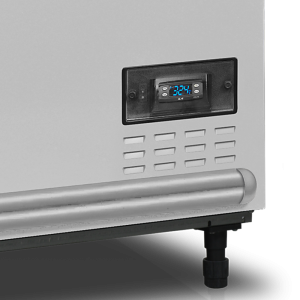 Koelkast Vriezer Gebogen Glazen Deksel - Wit - 422 L - TEFCOLD