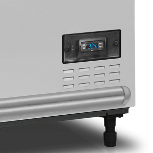 Kühlschrank Gefrierschrank Gebogenes Glasdeckel - Weiß - 422 L - TEFCOLD