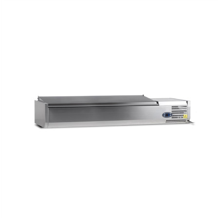 Saladette Inox Statique 7 GN 1/3 TEFCOLD - Professionele Kwaliteit