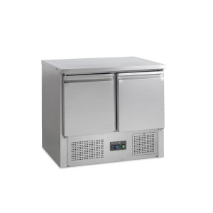 Refrigerated saladette GN 1/1 in stainless steel - 2 doors - 230 L TEFCOLD: efficiency and durability for professionals