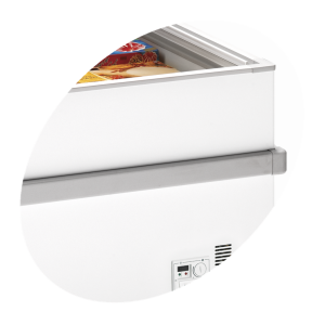 TEFCOLD Glijglas Vriezer 805L - Ideaal voor Supermarkt